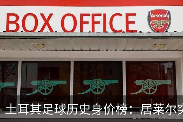 土耳其足球历史身价榜：居莱尔突破亿元大关，伊尔迪兹紧随其后